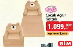 PUFU ÇOCUK AÇILIR KOLTUK